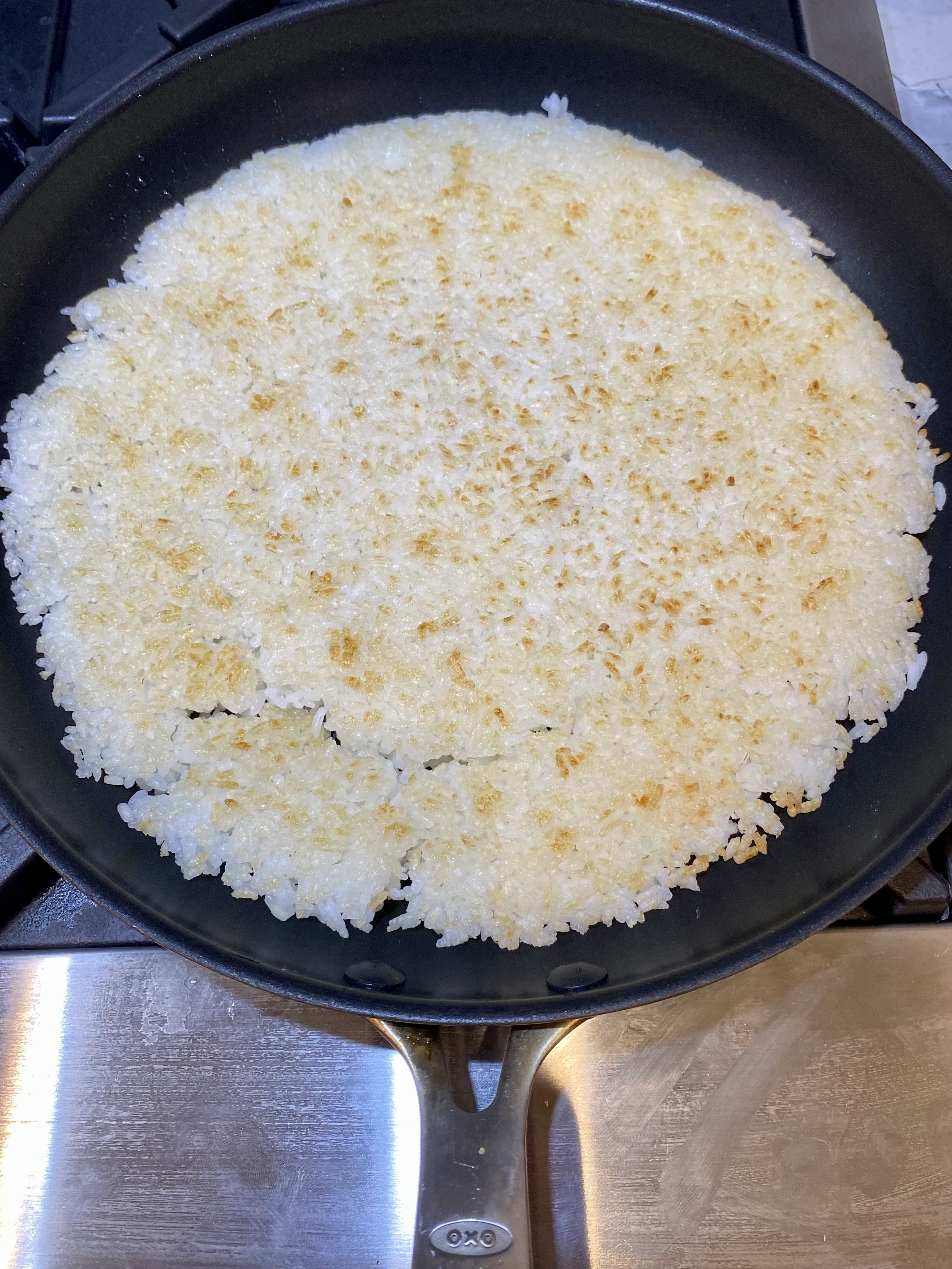 Frying Crispy Rice Potsticker Crispy Fried Rice – Dad's Dinner Diary